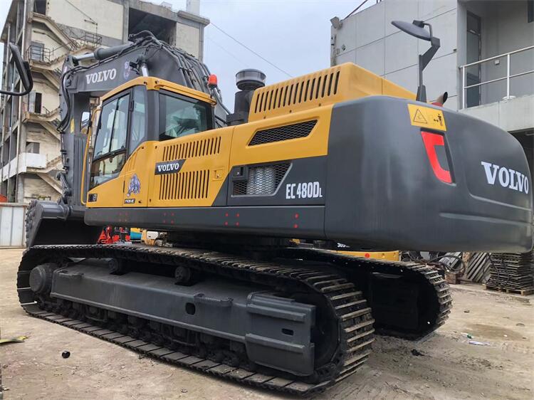 Low Working Hours Second-Hand Volvo EC480 Excavators Digger from Korea with 245KW