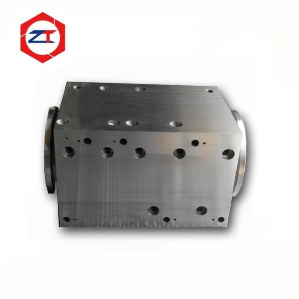 ZE Berstorff Pipe PVC Double Screw Extruder Machine Parts 80mm Clamp Connection