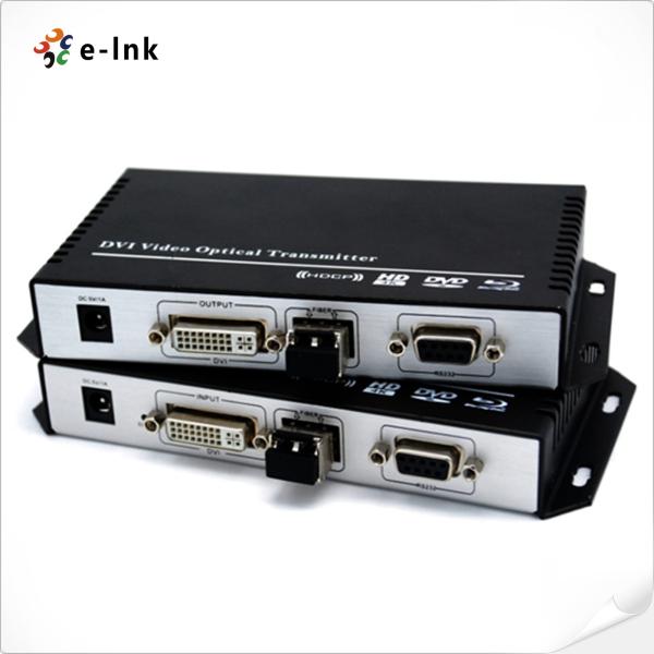 Quality Full Digital 10Gbps DVI Optical Fiber Transceiver No Compression for sale