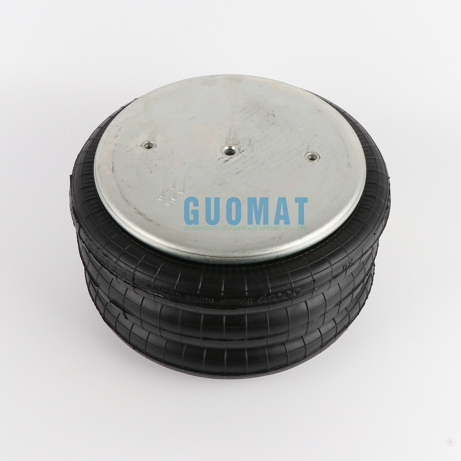 Triple Goodyear Industrial Air Springs Continental FT 430-32 CI 1/4 NPT 3B12-325 Max Diameter 12.99 Inch
