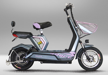 14"X2.5 Mini Pedal Assist Electric Bike With Suspension