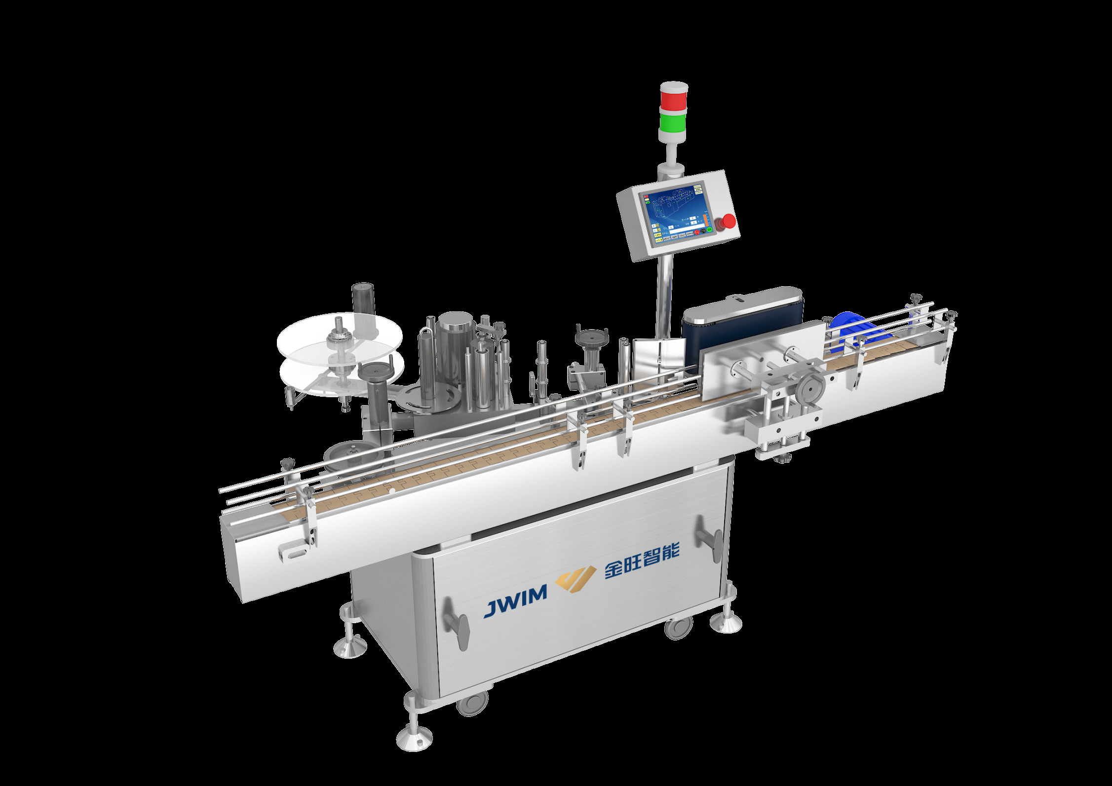 Wine Self Adhesive Automatic Sticker Labeling Machine 7200pcs/H