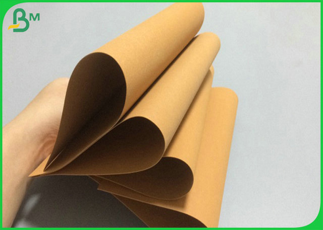 Water Resistant 0.55MM Thickness Washable Kraft Fabric For Ipad Bag Making 