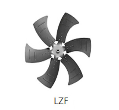 380V Industrial Air Conditioning Axial Fan Blade LZF Series 20000m³ / H Air Flow