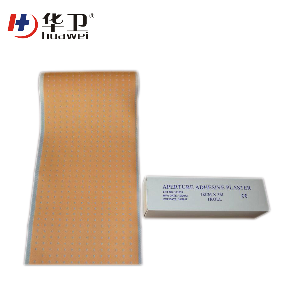 Medical zinc oxide adhesive perforated plaster roll