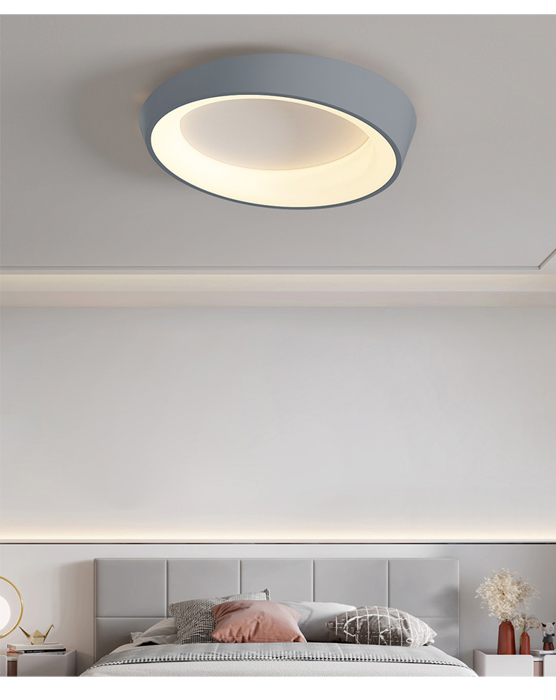 Simple Modern Bedroom Recessed indoor home decorative smart led ceiling light(WH-MA-219)