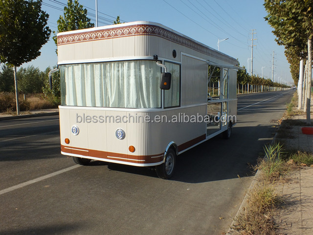 Mobile Salon in Technology with 4 Wheels and L420.00cm*W180.00cm*H230.00cm Dimensions