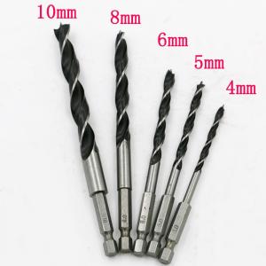 High Carbon Steel Hex Shank Wood Drill Bits
