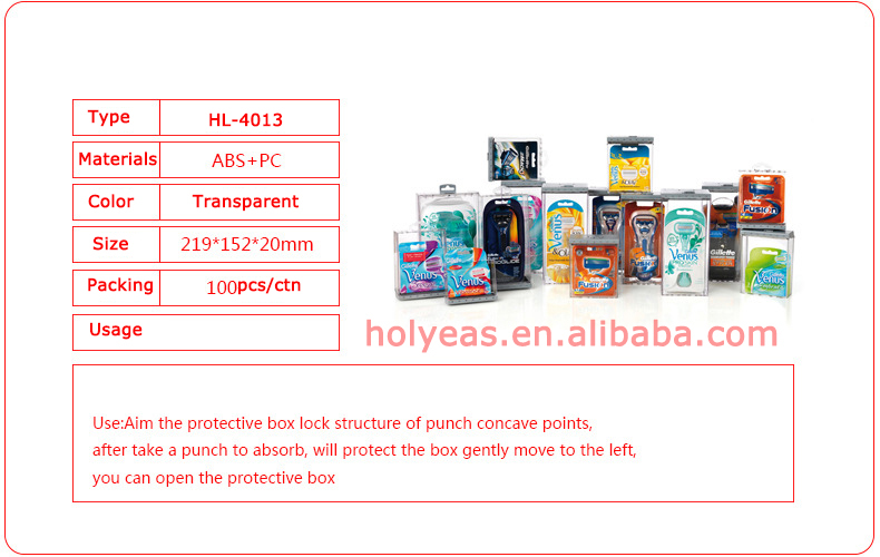 EAS system security DVD&CD safer box, safe lock for digital stores