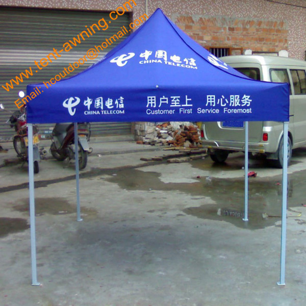 Pop Up Folding Canopy Tent Outdoor Waterproof Oxford Cover Printing Advertising Tents