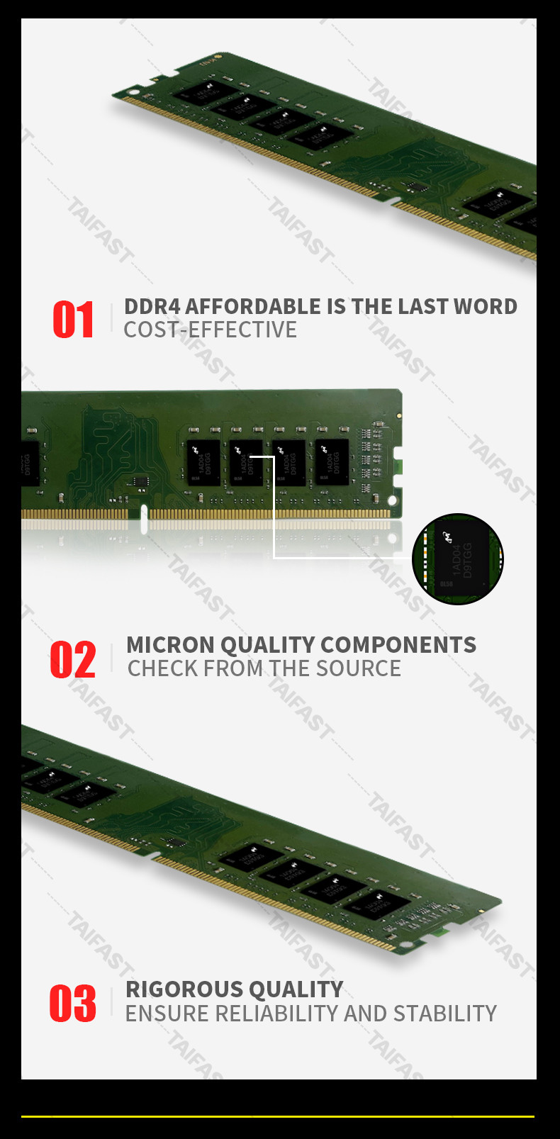 Desktop Hynix Micron 32gb Ram DDR4 3200mhz PC Memory For PC