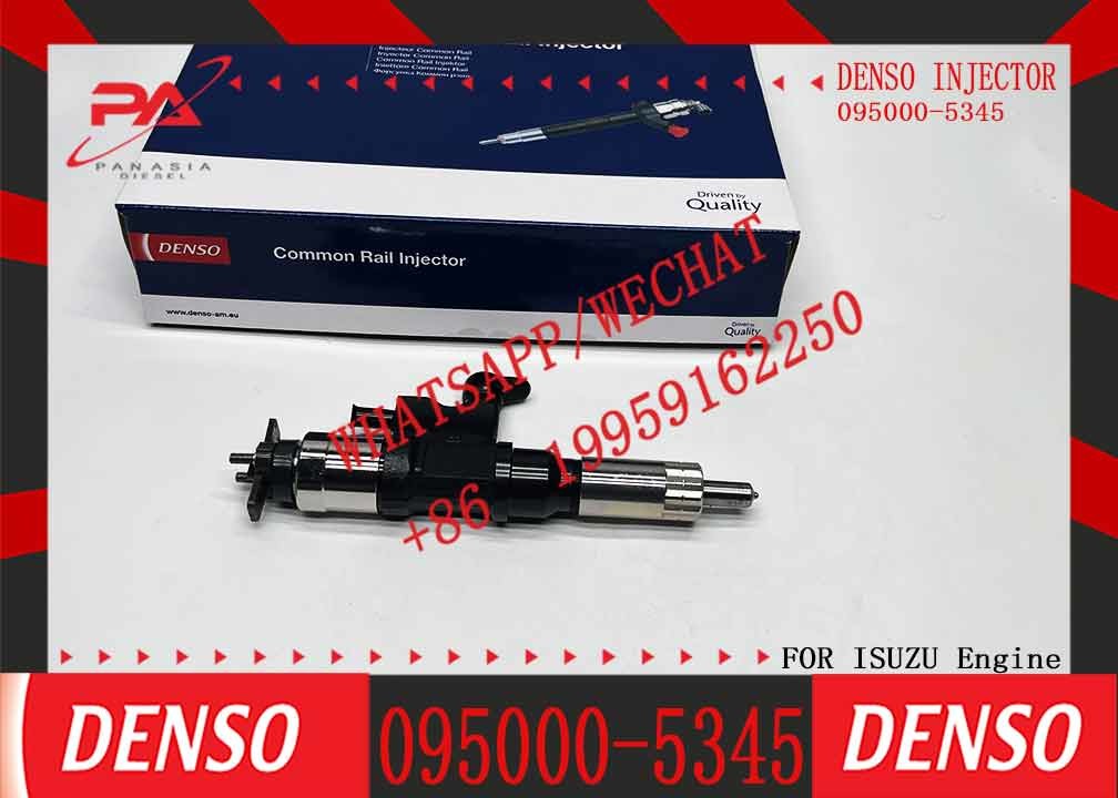 High Quality New Common Rail Injector Diesel Fuel Injector Nozzle Assembly 8976024857 8-97602485-7 095000-5345 For ISUZU