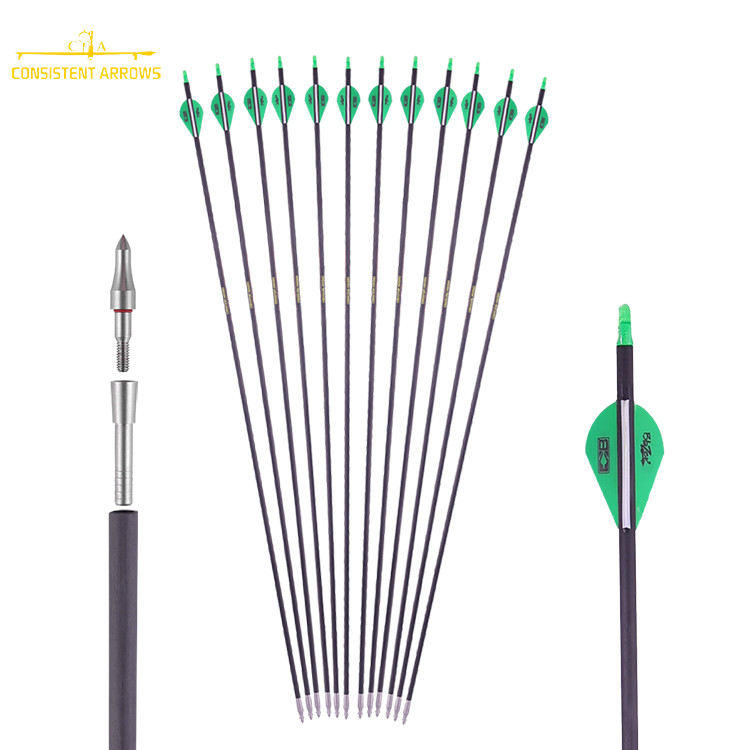 Id..204"(5.18mm) Straightness.003-.001" Spine 250/300/350/400/500/600 Assassin Hunting/Target Arrows