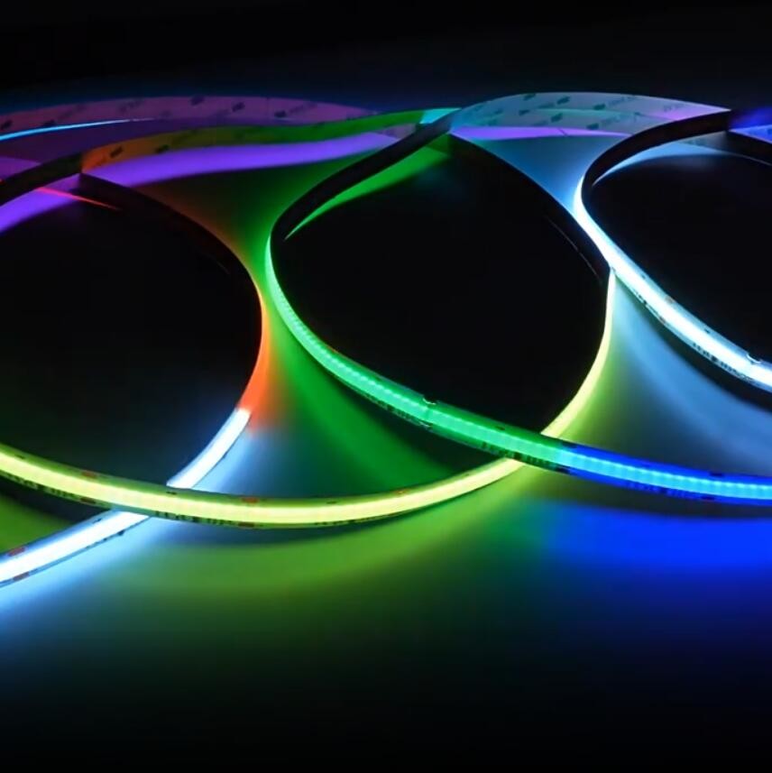 LED Addressable RGB COB LED Light Strips digital ribbon720leds/m COB Smart Lights Strip Light Flexible rope