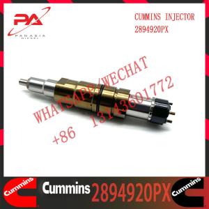 Common rail injector fuel injecto 2894920PX 2058444 2482244 2031386 for ISZ13 Excavator DC09 DC16 DC13