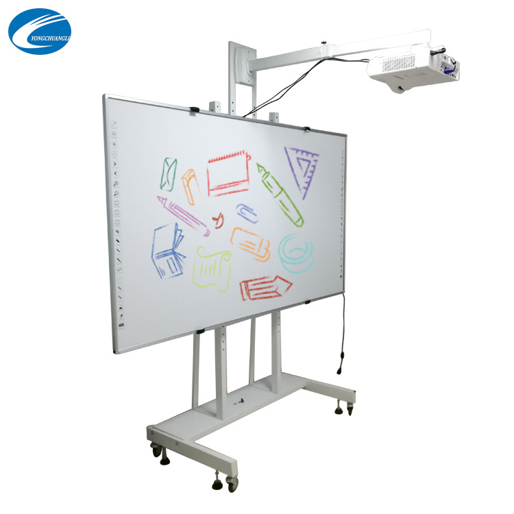 China 20 Points Interactive Electronic Whiteboard 10ms For Teaching / Meeting on sale