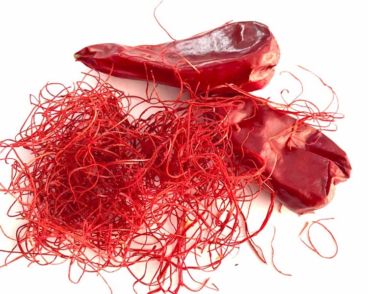 Smooth Texture 7-19cm Dried Paprika Peppers With Air Dried Sun Dried Process