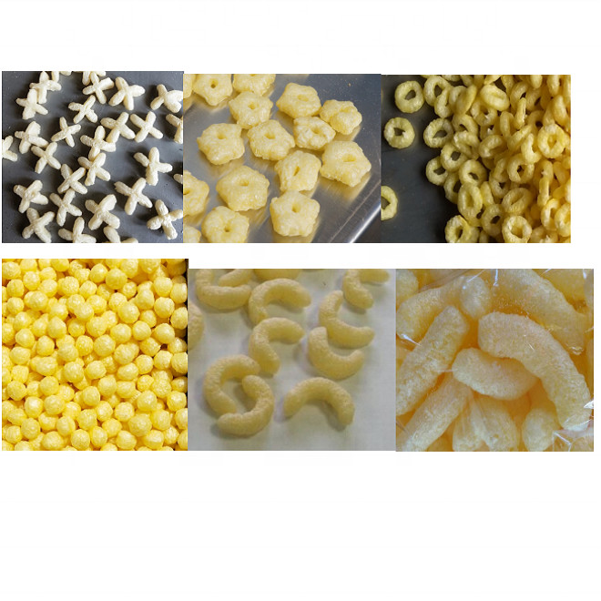 small snack food extruder puffing machine rice corn puff making machines automatic