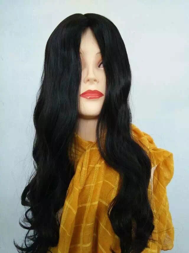 22 Inches Wholesale Jewish Kosher hUMAN hAIR wigs European Hair Small Layer
