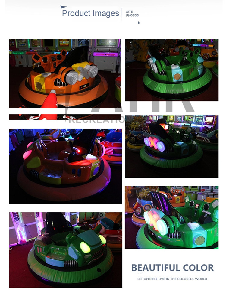 Kids Adult Inflatable Ufo Bumper Car Outdoor 360 Degree Rotation Function