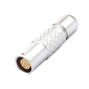  7 Pin Z4 B Series Circular Waterproof Connector Floating Socket Safe Push Pull Self Locking System Manufactures