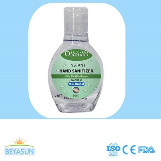 Antibacterial Liquid Instant 75% Alcohol Hand Wash Sanitizer Gel Bulk 120ml