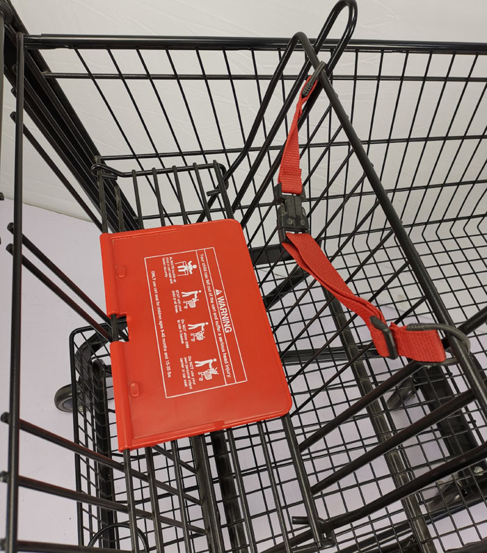 American Multifunctional Large Metal Trolley Warehouse Supermarket Store Shopping Cart