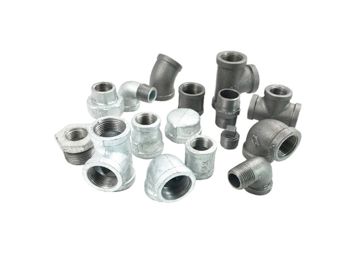 1/2 Inch Galvanised Malleable Pipe Fittings Good Toughness With Long Working Life