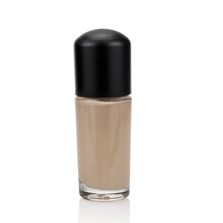 30ml Cosmetic Makeup Glass Lotion Bottle Liquid Foundation Bottle With Pump