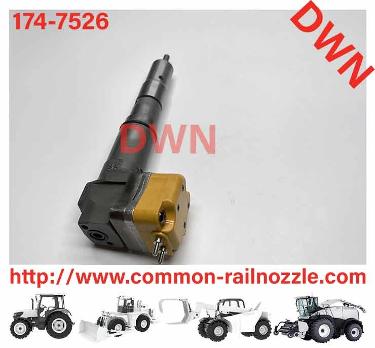 Digging Machine 3412E Engine Diesel Fuel Injector 174-7526 1747526 for C-A-T