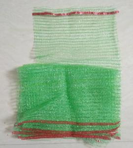  Tubular Knitted Mesh Netting Bags , Polyester Drawstring Bag Long Lifespan Manufactures