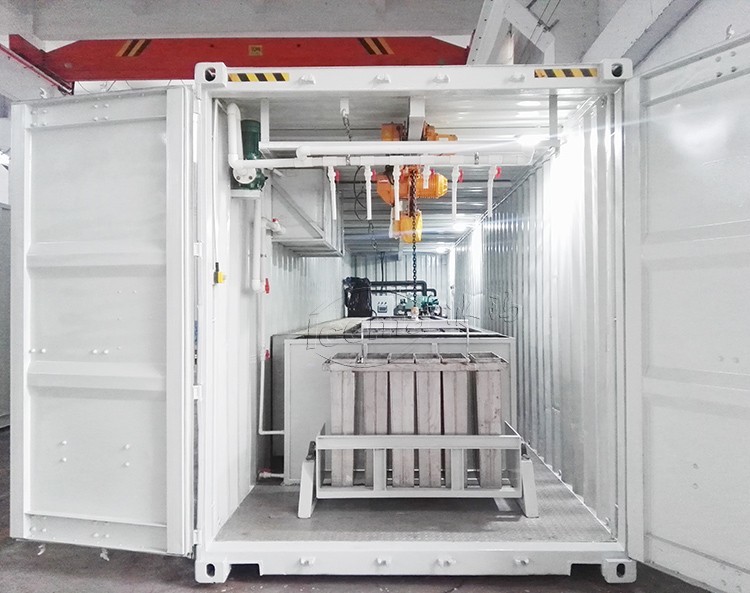 RefComp Compressor 31.25KW 8T Container Block Ice Machine Removable for Port and Quay
