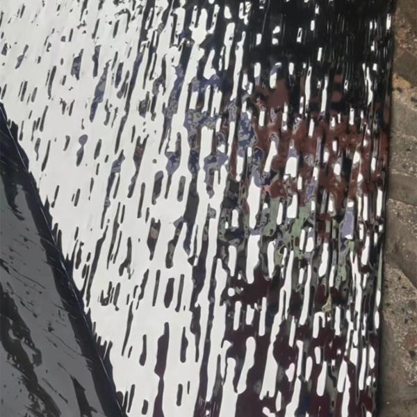 Cold Rolled Water Ripple Stainless Steel Sheet 201 304 316 316L For Elevator