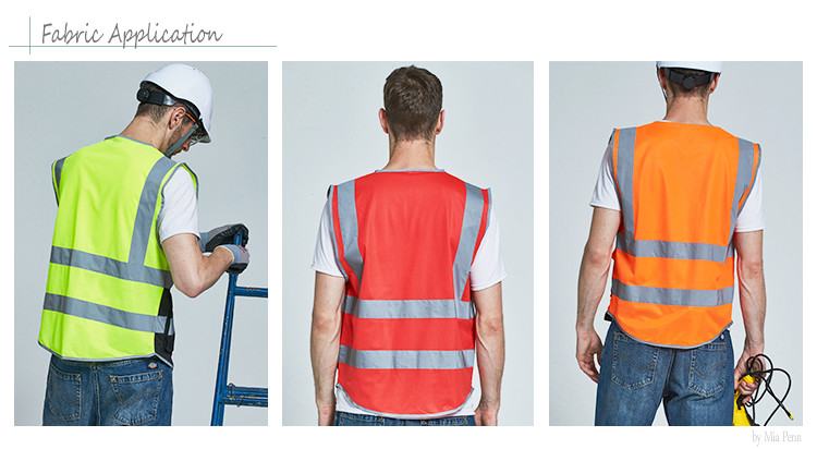 Bright Red 100% Polyester Mesh Fluorescent Material Fabric For Garments