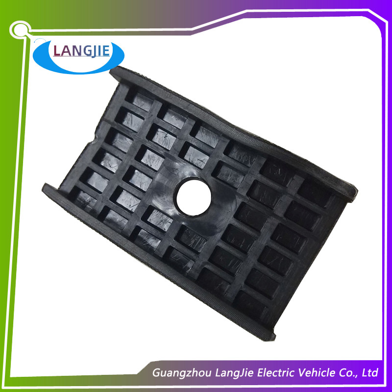 Four Wheel Electric Shuttle Bus Or Freight Car Parts For Upper Cushion Black Color