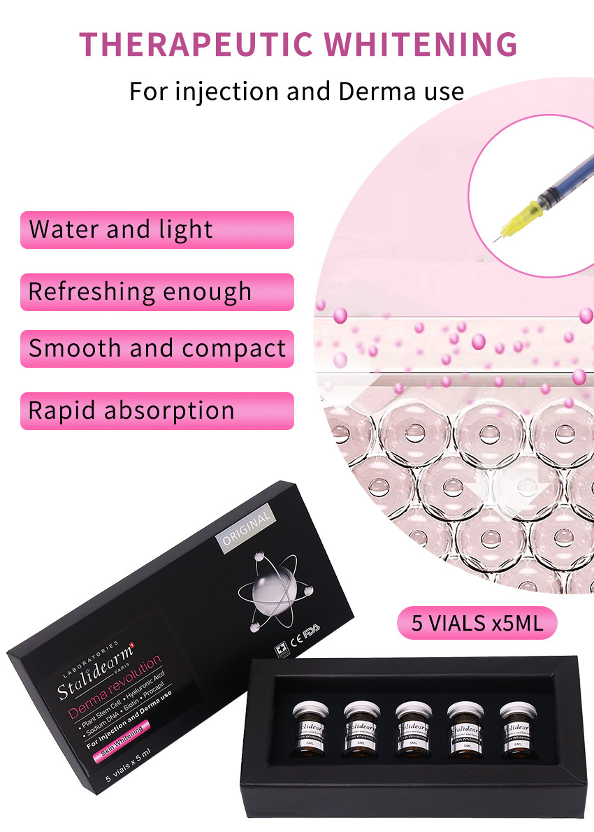 Customization OEM Whitening Injectable Face Serum For Skin Boosting & Mesotherapy