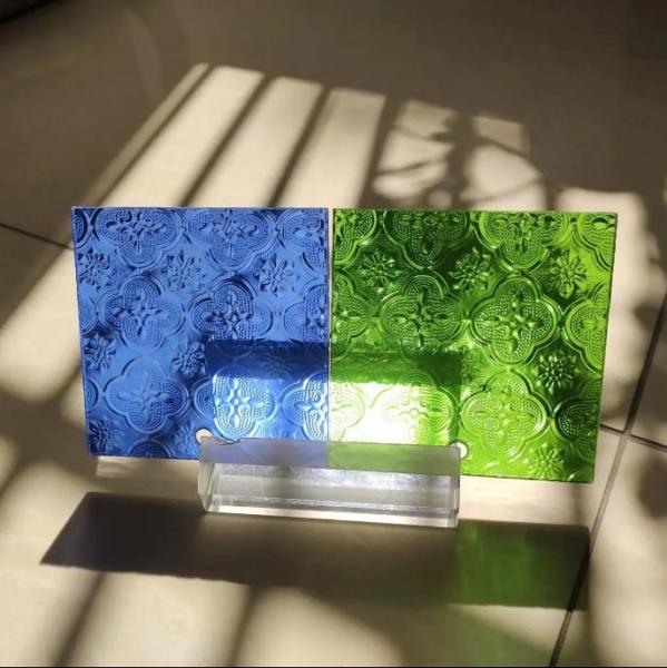 4mm 5mm 6mm Silver Mirror Glass For Impact Resistance And U Notch In Custom