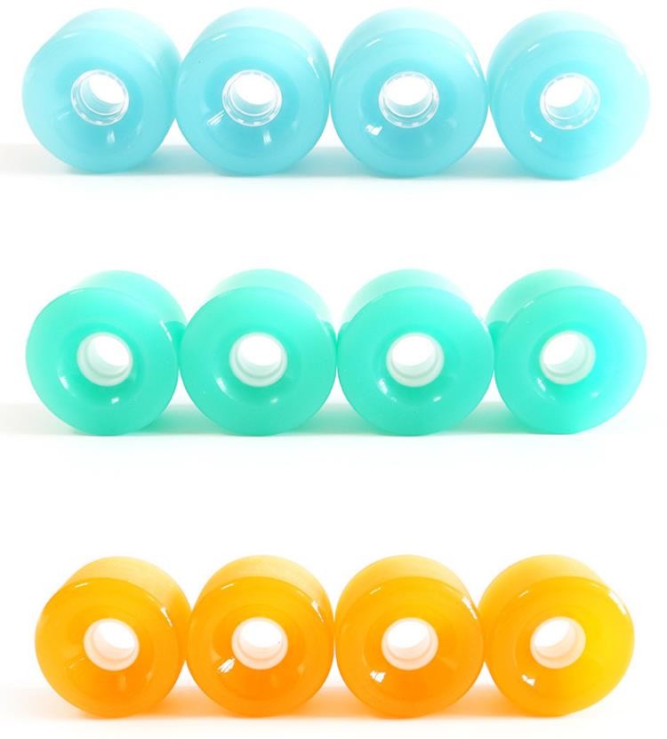 Pink Skateboard Polyurethane Wheels