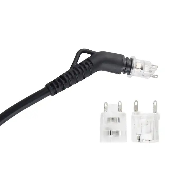 European Standard 2 prong pin computer AC power cord cables 2 pin Eu power cable 2 pin power cord