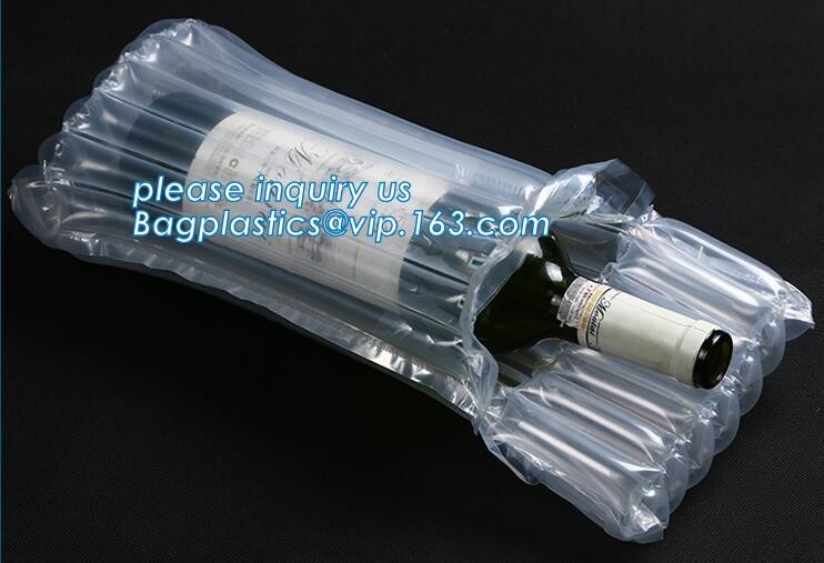 Bottle Protector Bubble Travel Bag,Travel Trip Bag With Bubble Inside And Double Zip lockks,Sleeve Travel Bag - Inner Skin
