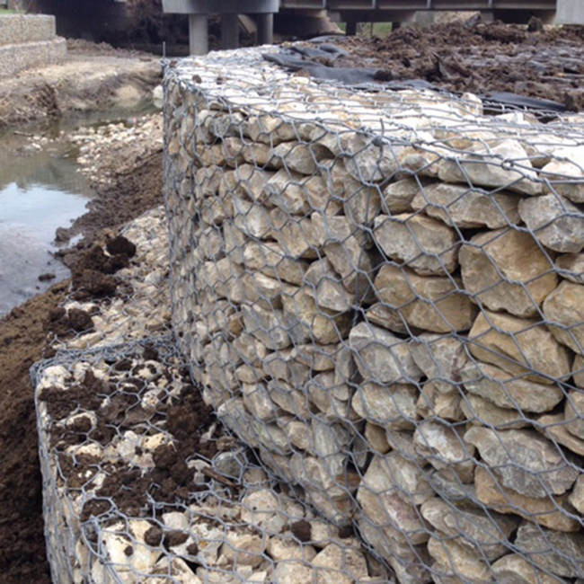 4m X 2m X 0.3m Gabion Stone Cage Hot Dipped Galvanized Iron Steel