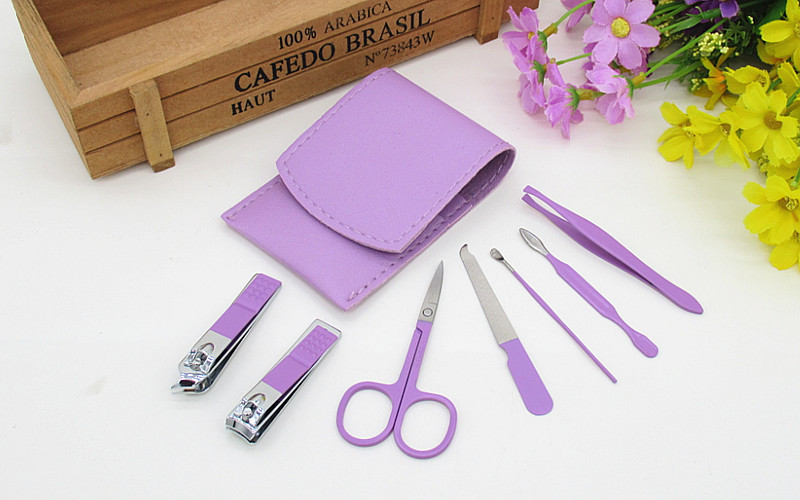 Manicure Set Nail Clippers Tools Household 4/12/16Pcs Stainless Steel Ear Spoon Nail Cutters Scissors Kit For Manicure Tools