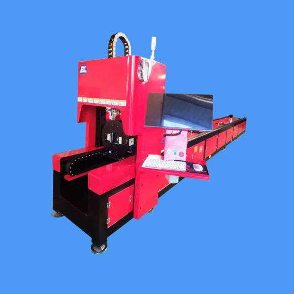 Quality Square Tube Cutting Machine with 6250mm Pipe Length Range and Multiple Cutting Shapes for Guardrail and Hardware Applications for sale