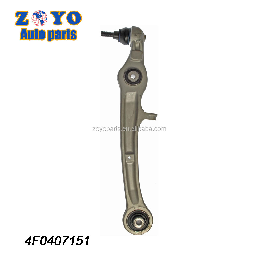 OE NO. 4F0407151 Aluminium Front Adjustable Lower Control Arm for Audi A6 C6 2004-2008