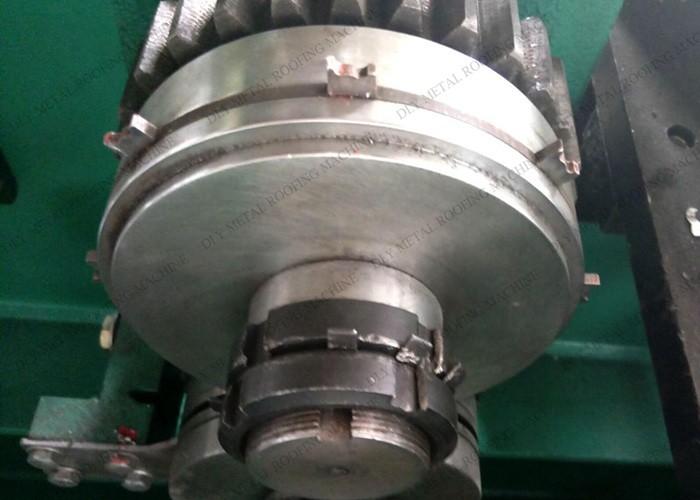 380V Snap Lock Roof Panel Machine 5.5KW Click Steel Standing Seam Machine For Wall