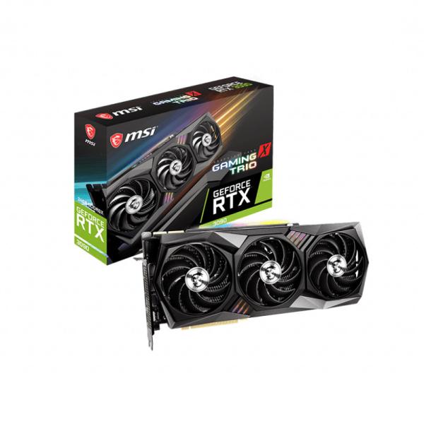 Quality GDDR6X MSI NVIDIA RTX 3090 GAMING X TRIO Graphics Card 24GB BTC Mining Device for sale