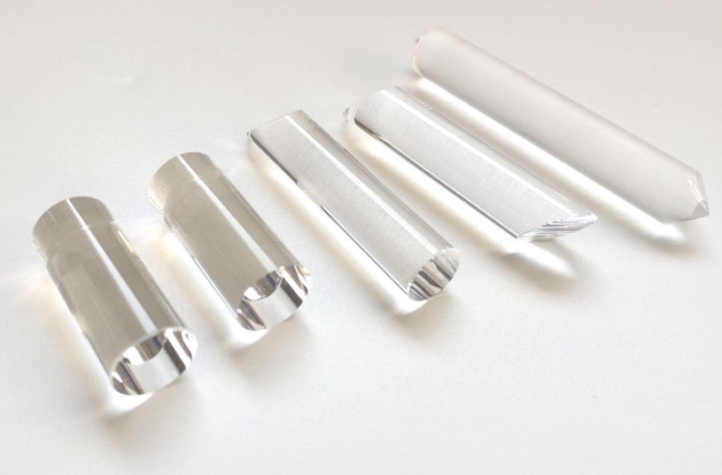 D1mm~50mm Sapphire JGS1/Bk7/Borosilicate Optical Glass Cylinder Rod, Endoscope Rod Lens