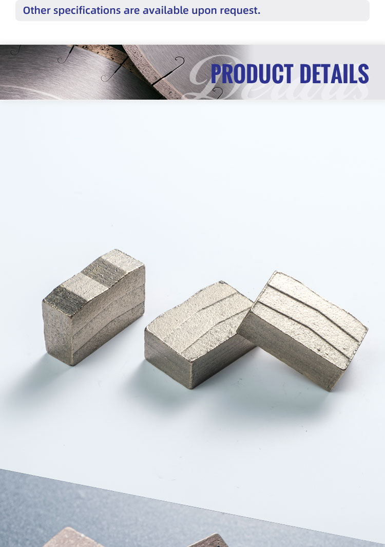 Multiblade Block Cutter 1200mm Wet Cutting Diamond Segment for Granite Cutting Tools
