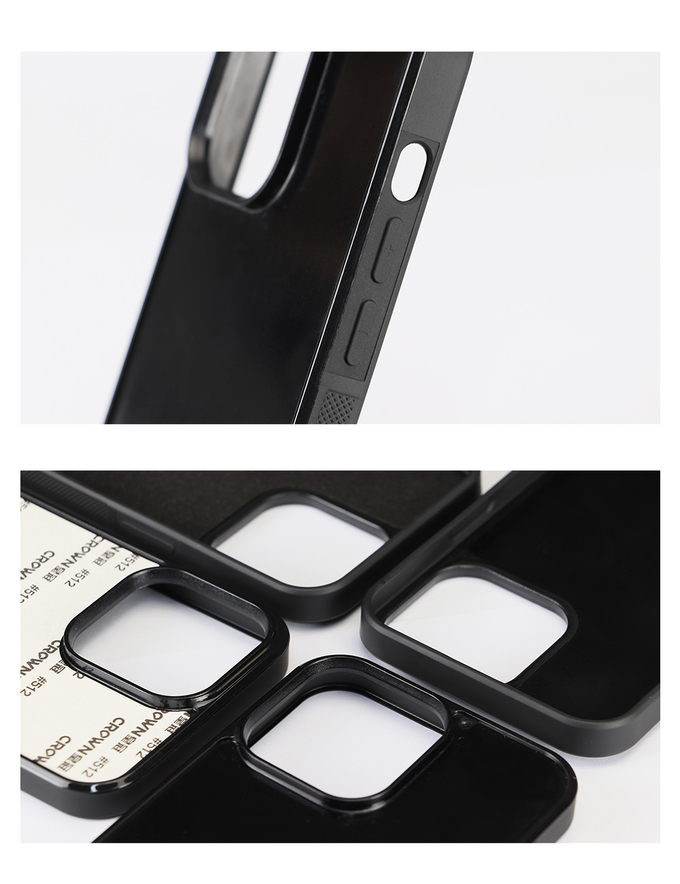 1MM Depth Groove TPU Mobile Phone Cover Case For IPhone Samsung