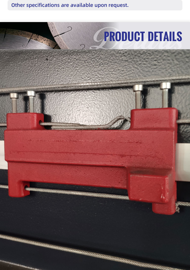 LINSING Gantry Stone Cutter Heavy Duty Block Cutting Machine for Natural Stone 9000 kg